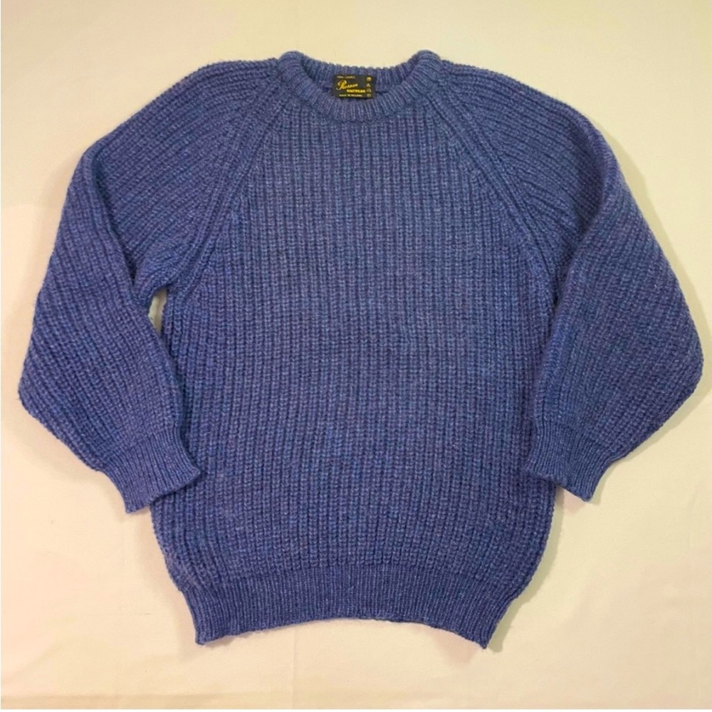 Rossan Knitwear Hand Loomed Mens Sweater Size Small